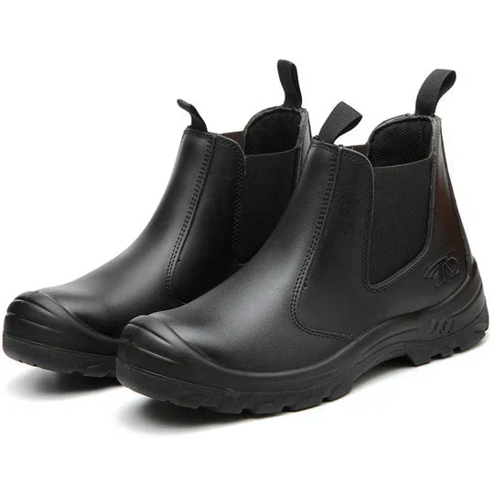 Bottes de travail orthopédiques avec soutien ergonomique – Bottes de sécurité avec embout en acier et semelle antidérapante pour un travail confortable en environnements exigeants | Sulvida