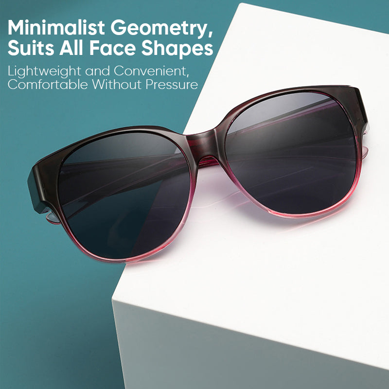 Lunettes de Vue de Surfaçage avec Verres Polarisés UV400 Design Œil de Chat – Lunettes de Surfaçage par-dessus vos Lunettes Normales | Sulvida