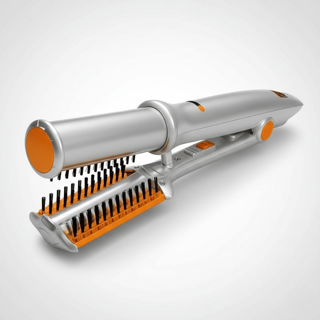Styler Rotatif 2-en-1 Brosse Coiffante pour Boucles et Volume | Sulvida