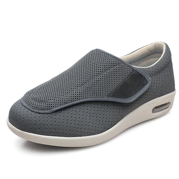 Chaussures pour personnes diabétiques aux pieds gonflés, avec soutien orthopédique et doublure respirante, ajustables et confortables, chaussures de marche pour femmes et hommes | Sulvida