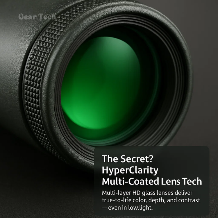 Compacte Ultra-Zoom Monoculair met HD Lens – Lichtgewicht en Perfect voor Wandelen, Vogels Spotten en Sportevenementen | Sulvida