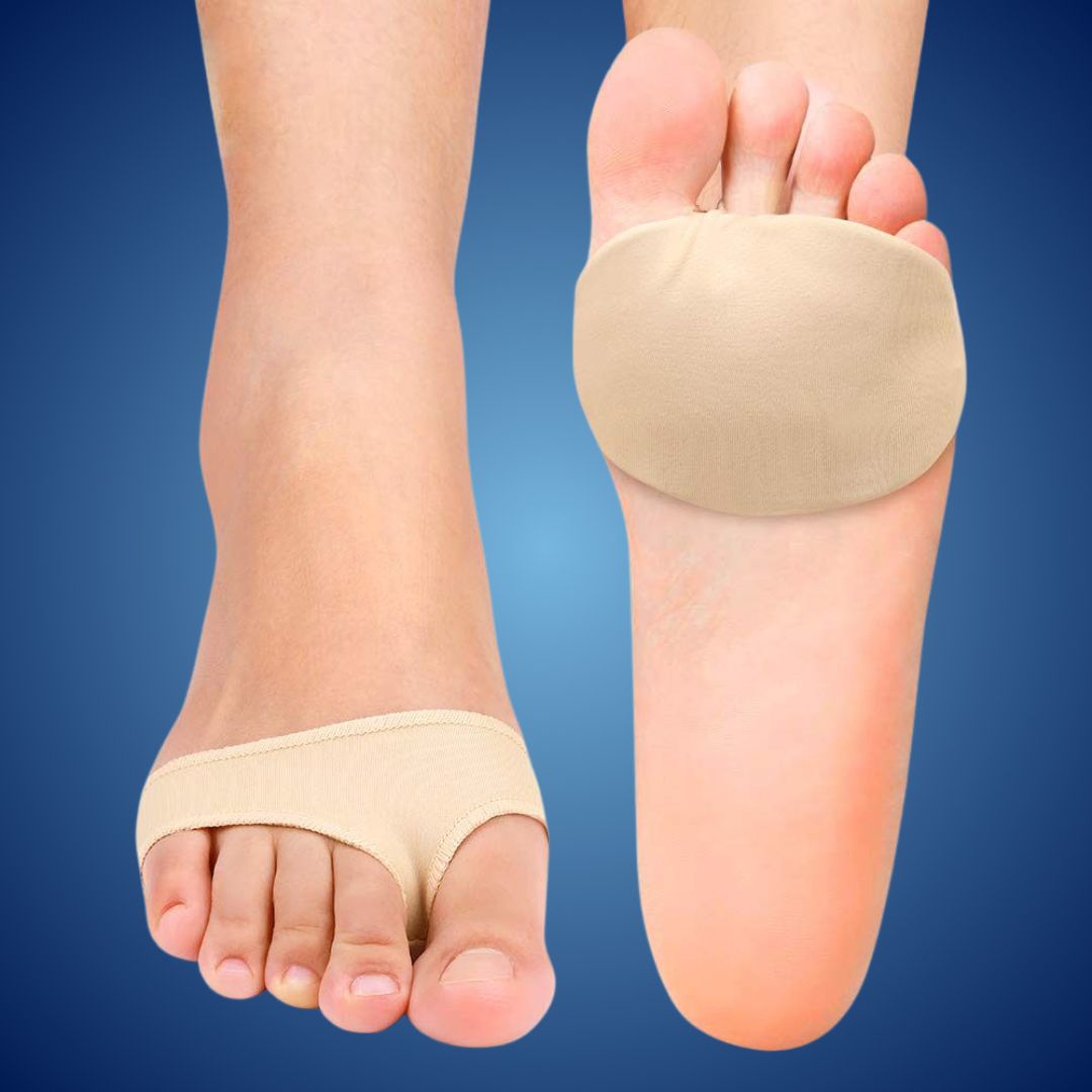Support en gel métatarsien pour névrome de Morton et métatarsalgie | Soulagement de la douleur au pied | Coussinets en gel répartissant la pression | Sulvida