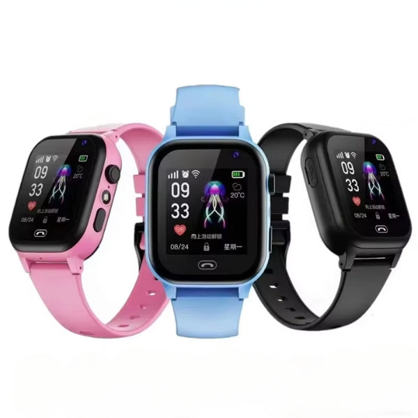 GPS Smartwatch voor Kinderen met Videobellen en SOS-Functie | Veiligheid en Plezier Gecombineerd | Waterdicht IP67 | Real-Time Locatiebepaling | Sulvida