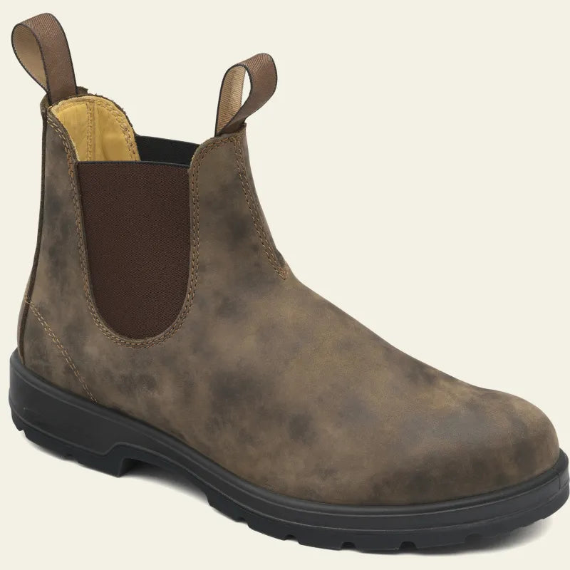 Bottines Chelsea imperméables avec empiècements latéraux élastiques pour femmes et hommes – Bottines pratiques à enfiler avec semelle crantée | Sulvida