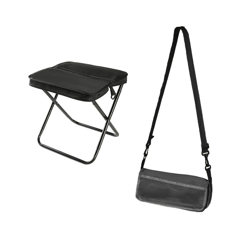 Tabouret de Camp Pliable avec Sac à Dos – Tabouret de Voyage Compact pour Randonnée, Pêche, Camping – Chaise Pliable Portable – Chaise Légère d’Extérieur pour Jardin | Sulvida