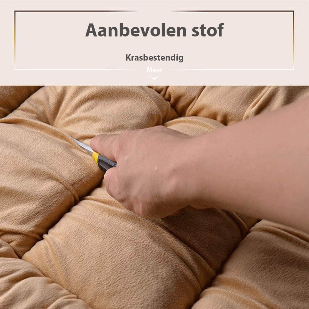 Coussin de siège auto avec rembourrage en peluche courte – Revêtement de siège doux pour conduite confortable | Sulvida