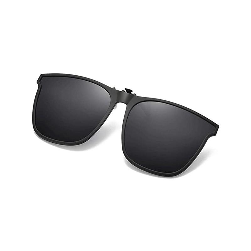 Lunettes de soleil polarisées à clipser, pliables, avec monture en titane et protection UV400 pour porteurs de lunettes, hommes et femmes, conduite et pêche | Sulvida