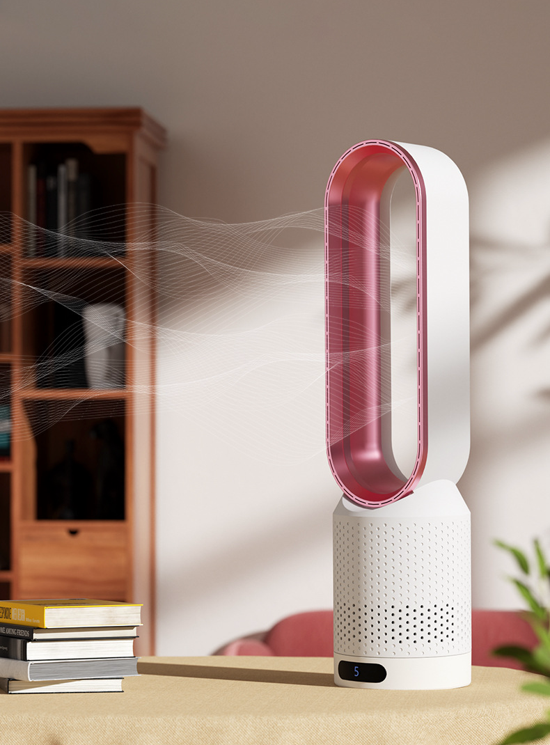 Climatiseur sans pales 3-en-1 avec purificateur d’air et ventilateur — Fonctionnement silencieux pour chambre et bureau | Sulvida