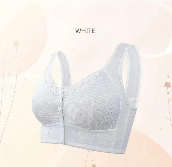 Soutien-gorge à fermeture avant en coton doux, respirant, soutien confortable pour usage quotidien | Sulvida