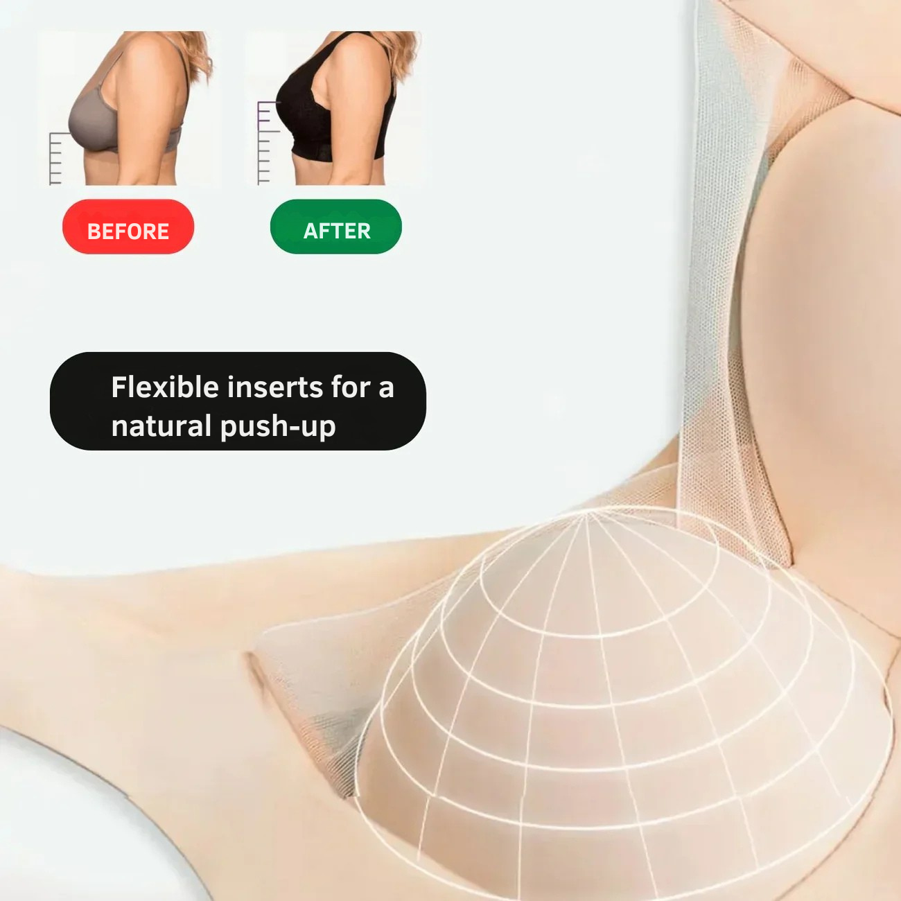 Soutien-gorge sans armatures sans fil – Confort sans coutures et soutien doux pour usage quotidien | Sulvida