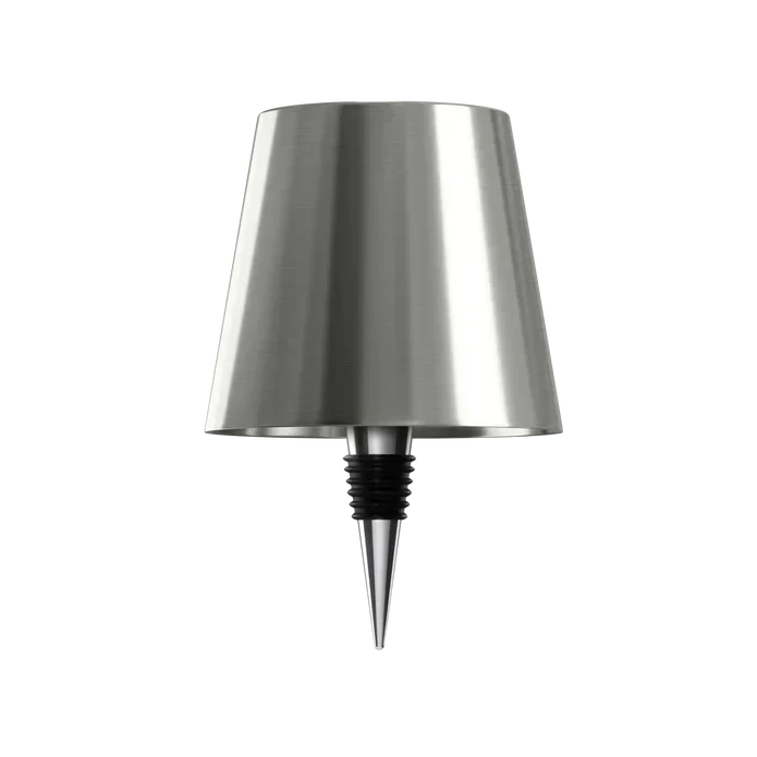 Lampe sans fil rechargeable pour bouteille avec lumière LED blanc chaud, tactile et à intensité réglable – Lampe de table décorative et éclairage d’ambiance pour intérieur, terrasse et camping | Sulvida