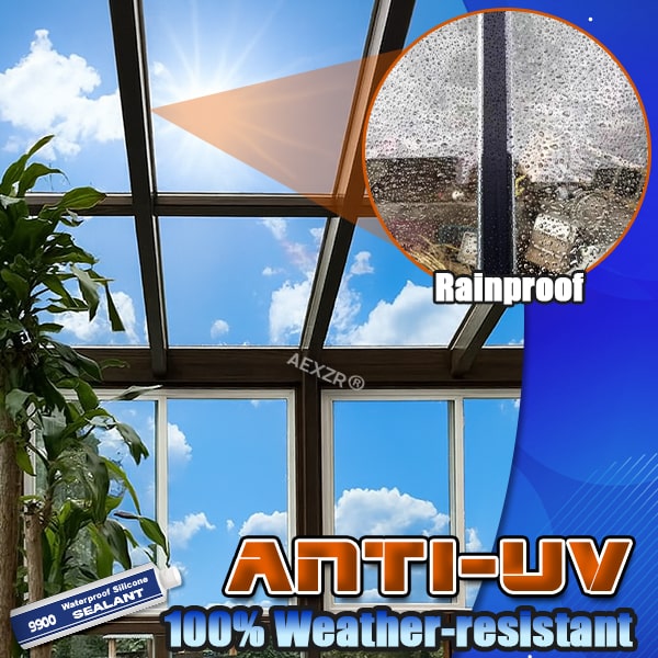 Siliconenafdichting | Waterdicht Siliconenafdichtmiddel | Weerbestendig | Flexibel | Universeel | Sulvida