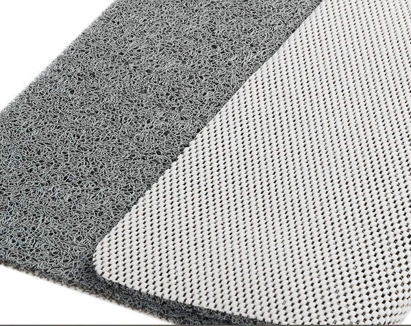 Tapis de salle de bains antidérapant avec structure de drainage à séchage rapide – Tapis de douche hygiénique pour plus de sécurité et de confort, disponible en beige, gris et blanc | Sulvida