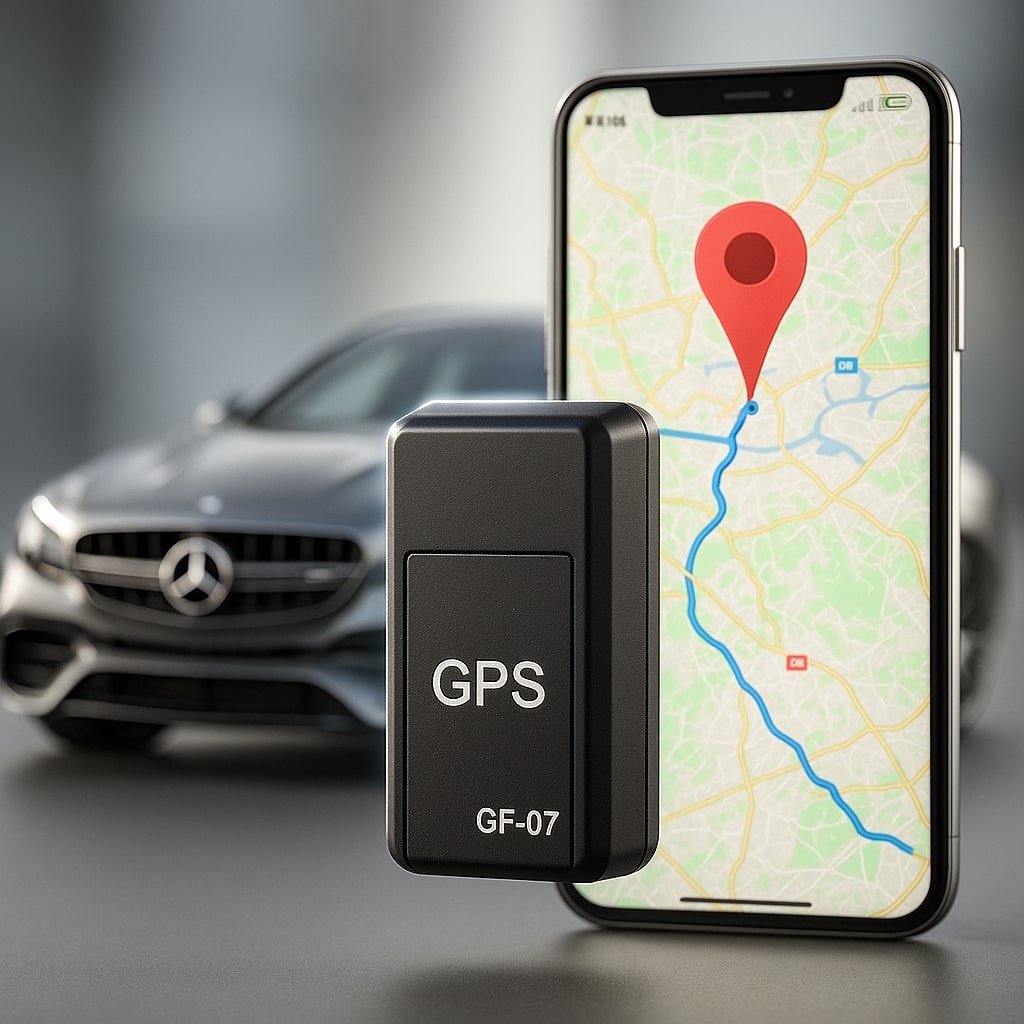 Mini traceur GPS sans abonnement avec localisation en temps réel et fixation magnétique pour voitures, vélos et bagages | Sulvida