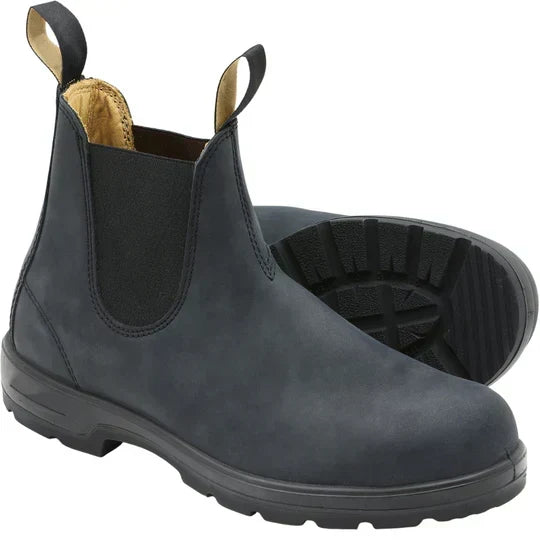 Bottines Chelsea imperméables avec empiècements latéraux élastiques pour femmes et hommes – Bottines pratiques à enfiler avec semelle crantée | Sulvida