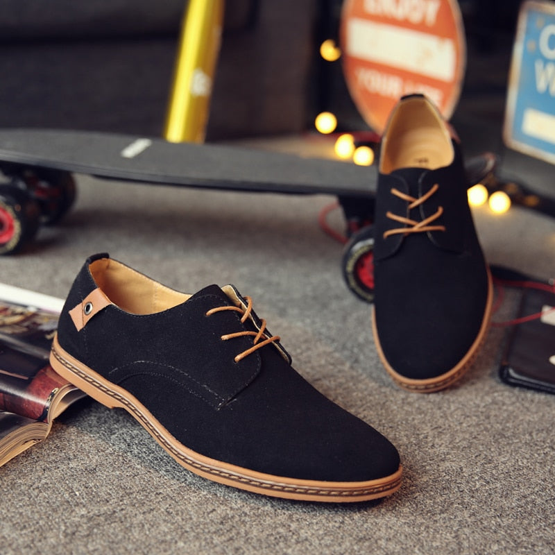 Chaussures Oxford pour hommes à lacets pour un style élégant et décontracté – Chaussures en cuir haut de gamme pour hommes, disponibles en plusieurs couleurs – Chaussures classiques et élégantes pour le bureau, les fêtes et le quotidien | Sulvida