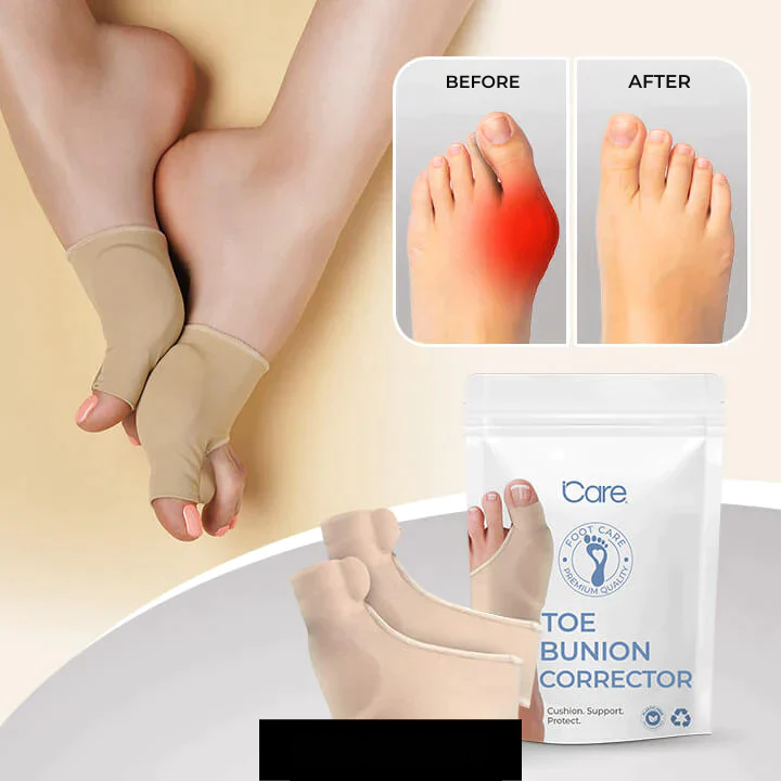 Correcteur d’orteil avec coussinet en gel – Soulage hallux valgus et douleur | Sulvida