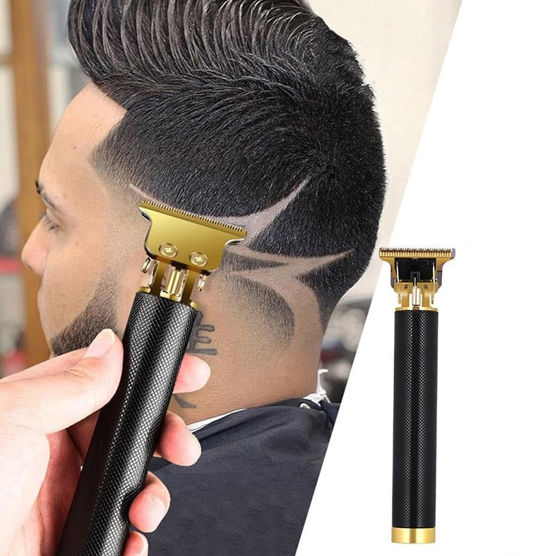 Tondeuse électrique avec lame en T pour entretien professionnel des cheveux et de la barbe | Rechargeable | Sulvida