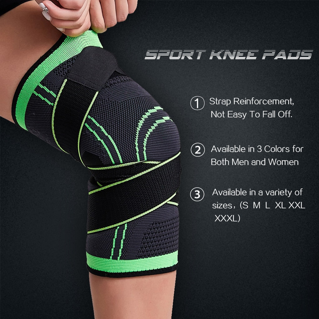 Genouillère de compression avec soutien à 360° pour sport et récupération | Sulvida