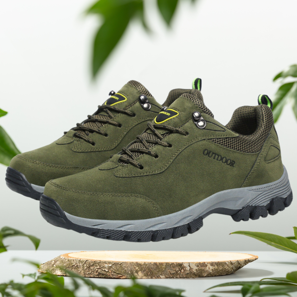 Orthopedische Outdoor- & Wandelschoenen voor Heren Maat 39-49 Ademend Steungevend | Sulvida