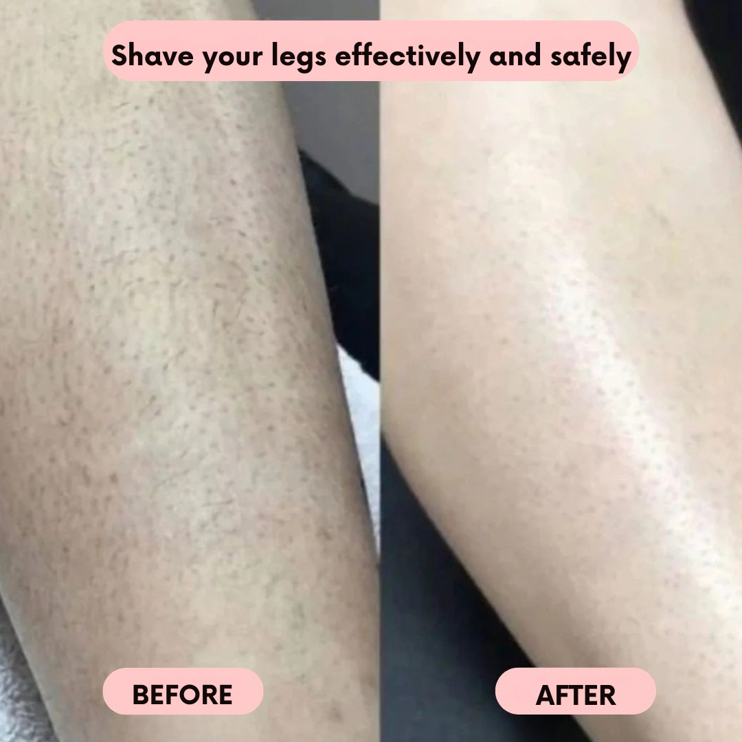 Rasoir électrique rechargeable pour les soins du corps – Avec deux têtes de précision | Sulvida