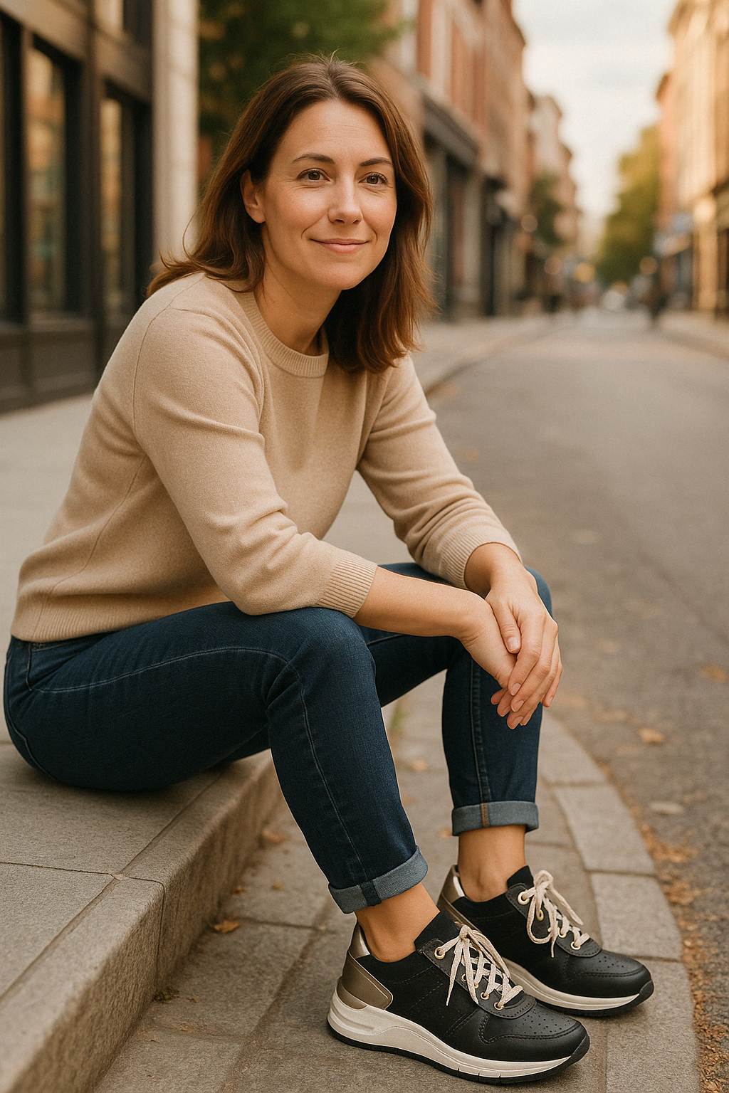 Chaussures de randonnée orthopédiques pour femmes Isabella, avec confort et maintien renforcé pour un usage quotidien et la marche, disponibles du 35 au 42 | Sulvida