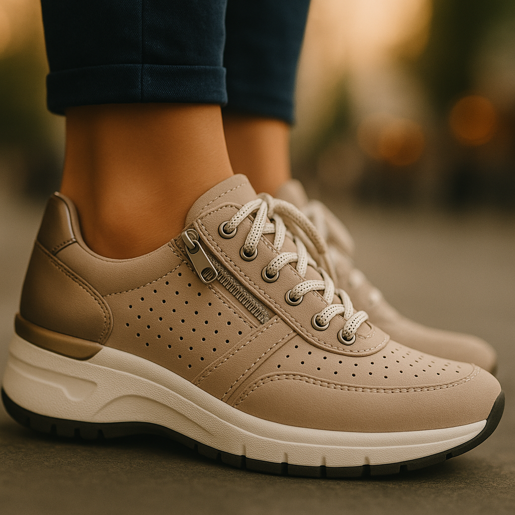 Chaussures de randonnée orthopédiques pour femmes Isabella, avec confort et maintien renforcé pour un usage quotidien et la marche, disponibles du 35 au 42 | Sulvida