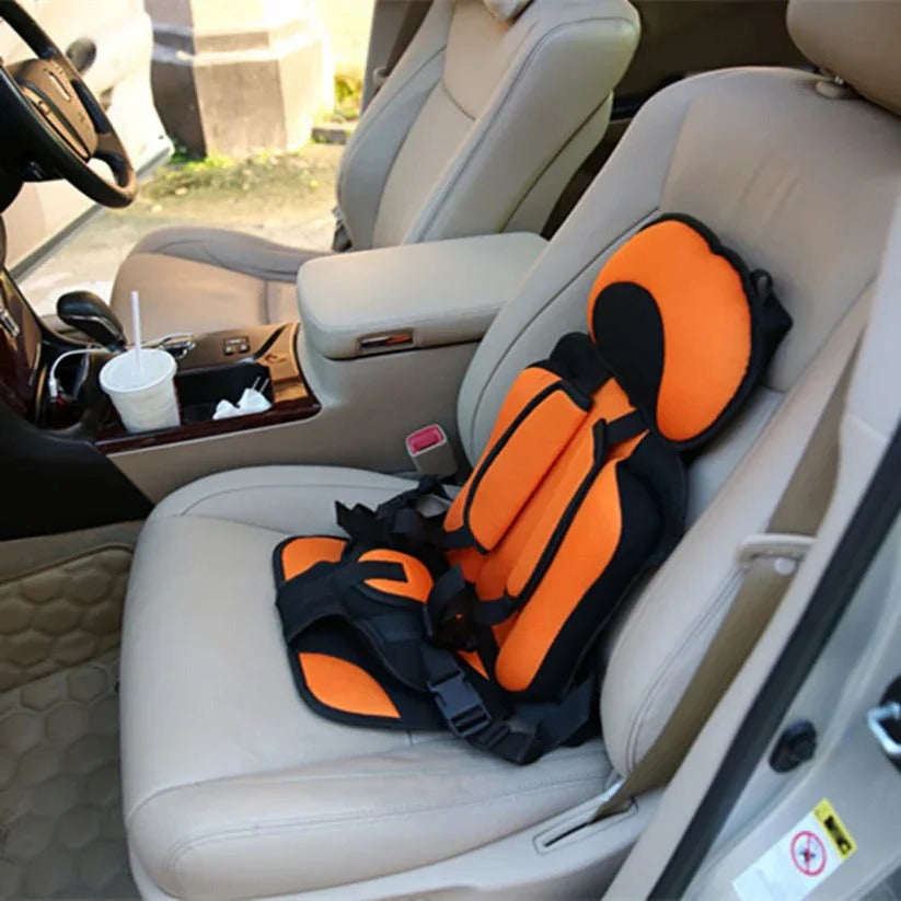 Siège de voyage pliable pour enfants avec harnais à cinq points – Siège auto compact pour les déplacements – Sûr, avec installation rapide dans un taxi ou une voiture de location | Sulvida
