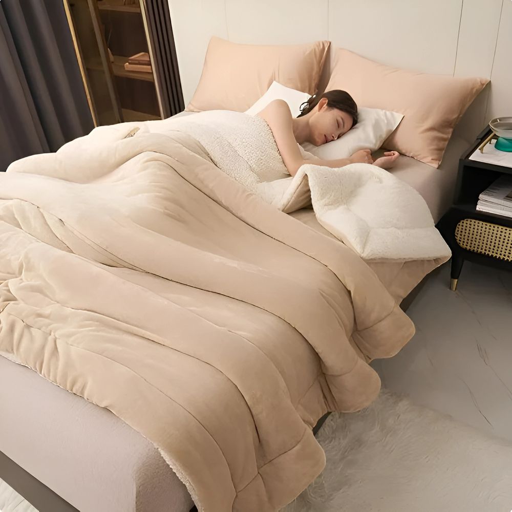 Couverture douce en polaire pelucheuse, confort premium | Sulvida