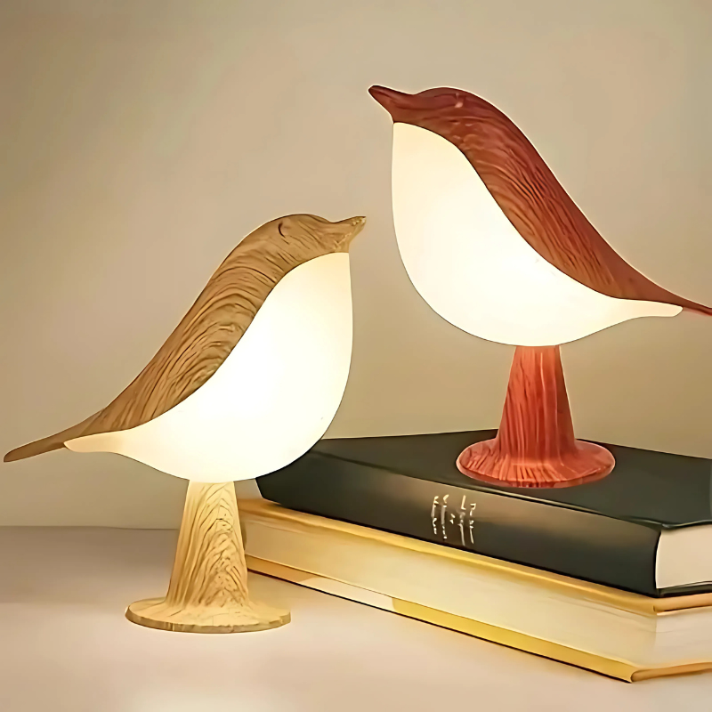 Lampe pour oiseaux avec diffuseur d’arômes – Veilleuse à intensité réglable avec diffuseur de parfum, rechargeable par USB, pour un éclairage chaleureux | Sulvida