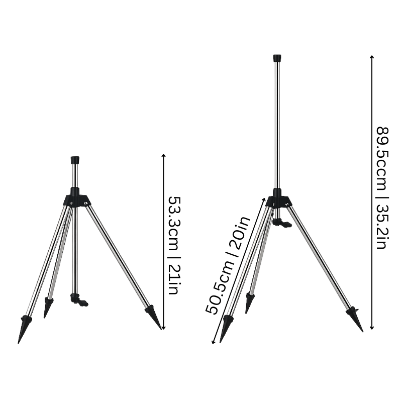 Arroseur de jardin à 360° avec jet réglable et fonction rotative – asperseur de pelouse pour des gazons parfaitement verts | Sulvida
