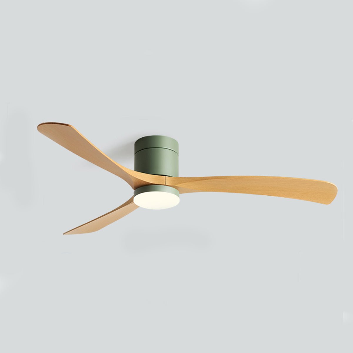 Ventilateur de plafond avec éclairage LED – silencieux, 6 vitesses, réversible, économe en énergie | Sulvida