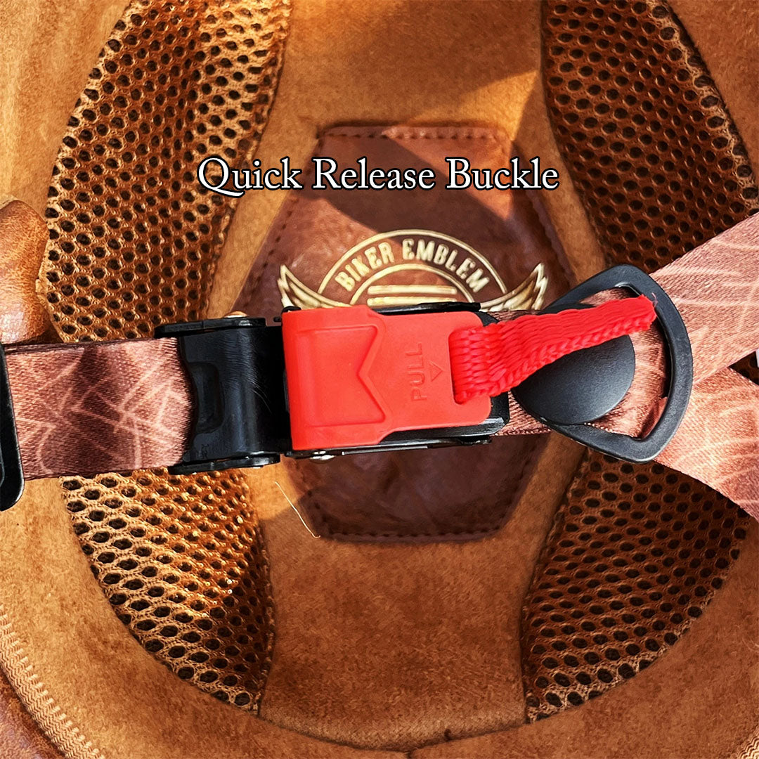 Demi-casque de moto de style casquette de baseball avec design d’ailes dorées, look vintage, coque en ABS, casque de protection pour moto, scooter, chopper et cruiser M L XL 2XL | Sulvida