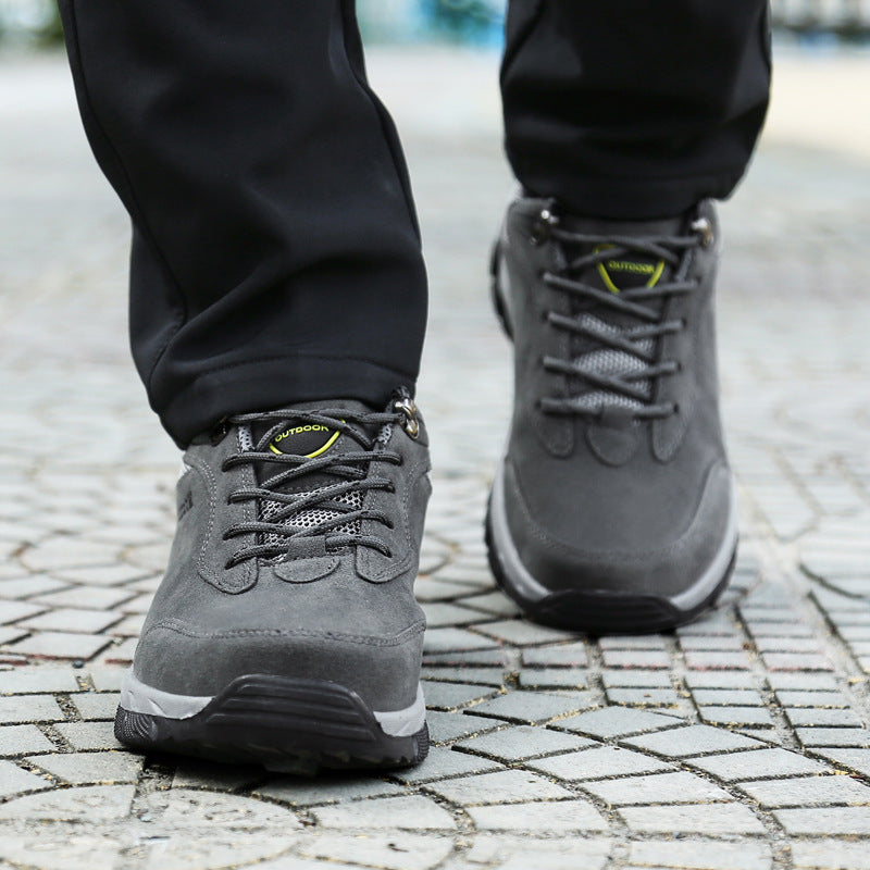 Orthopedische Outdoor- & Wandelschoenen voor Heren Maat 39-49 Ademend Steungevend | Sulvida