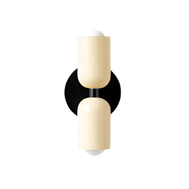 Applique murale LED moderne à double éclairage – Éclairage mural design pour l’entrée, le salon et la chambre – Décoration murale économe en énergie avec éclairage bidirectionnel – Élégante applique murale | Sulvida