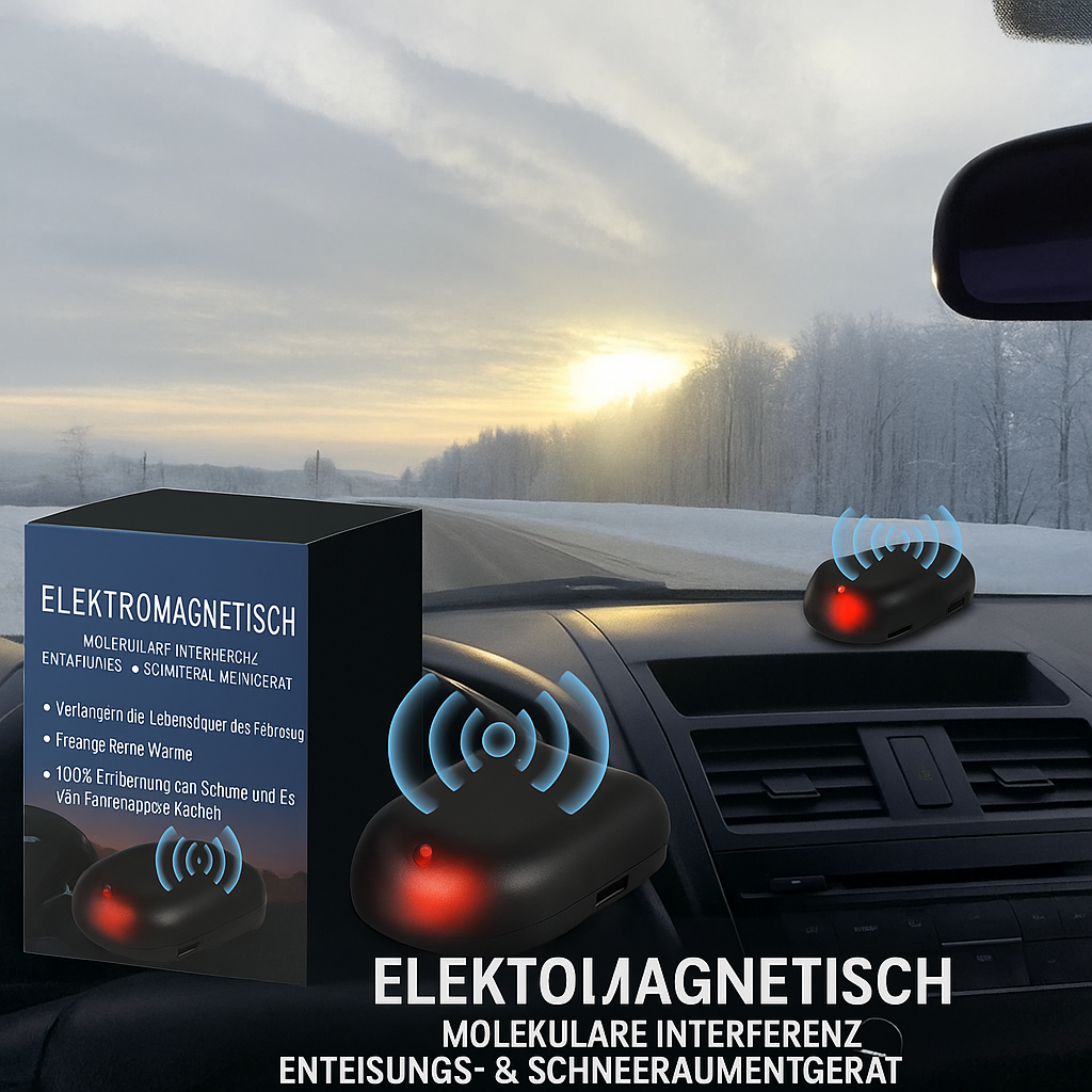 Grattoir à glace automatique pour voiture à énergie solaire – Dégivreur sans rayures pour vitres de voiture, éliminant rapidement la couche de glace sans les rayer | Sulvida