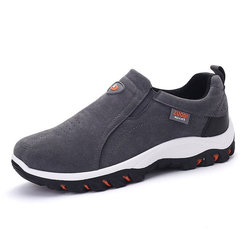 Chaussures de randonnée confortables pour hommes – Chaussures d’extérieur à enfiler, avec semelle antidérapante et maintien renforcé pour les longues promenades et les voyages | Sulvida