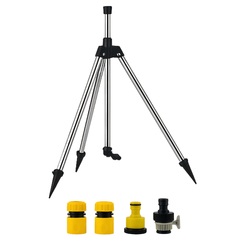 Arroseur de jardin à 360° avec jet réglable et fonction rotative – asperseur de pelouse pour des gazons parfaitement verts | Sulvida
