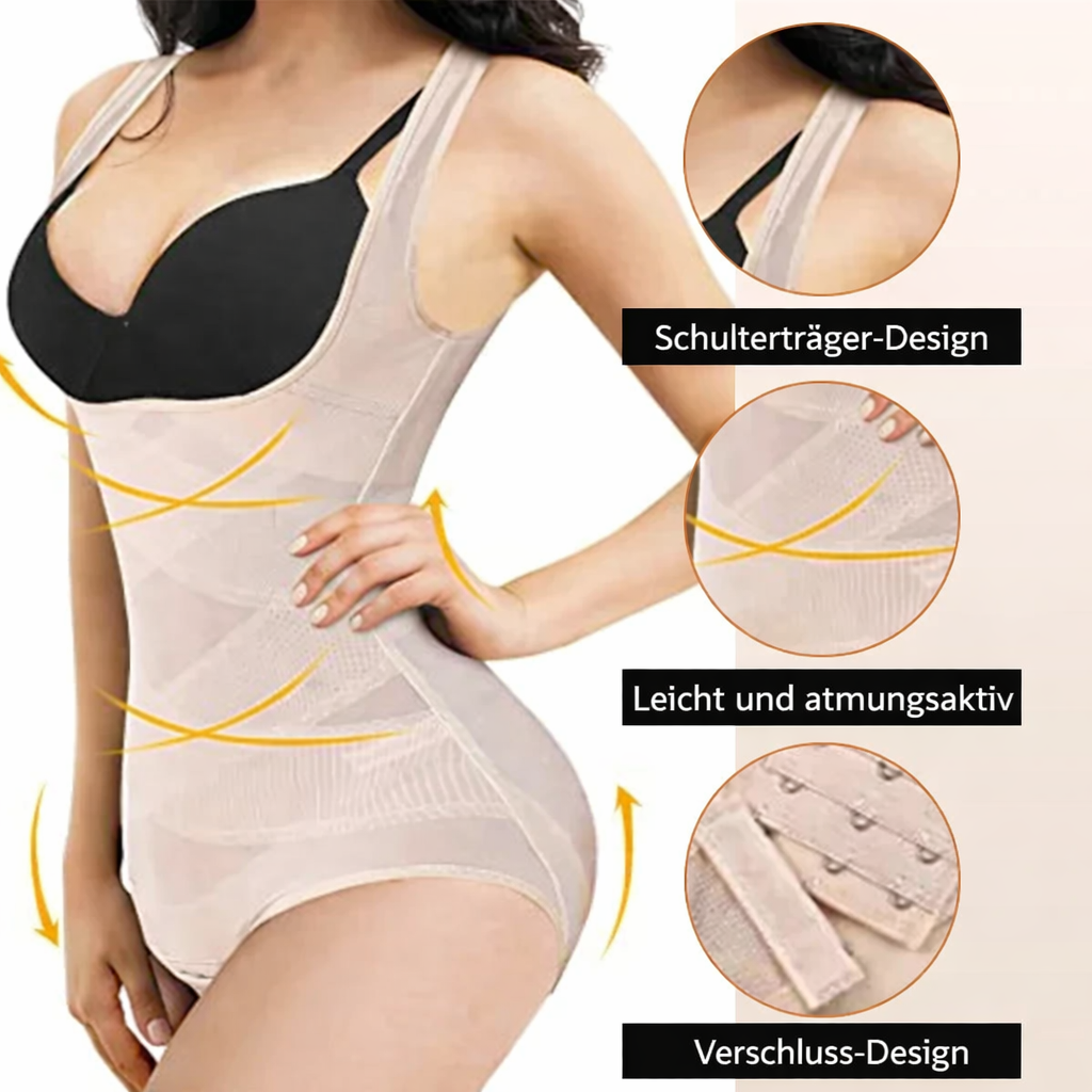 Sous-vêtements gainants correcteurs sans coutures, sculptants pour le ventre et la taille, lisses et invisibles sous les vêtements, pour une silhouette plus ferme, lingerie extensible confortable, body | Sulvida