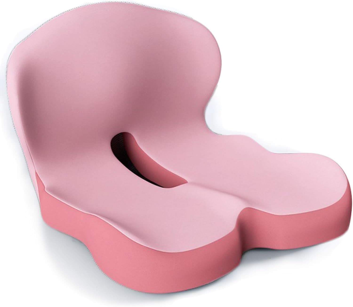 Ergonomisch Zitkussen Memory Foam voor Bureaus Drukverlagend Antislip met Afneembare Wasbare Hoes voor Thuiswerken Kantoor Auto | Sulvida