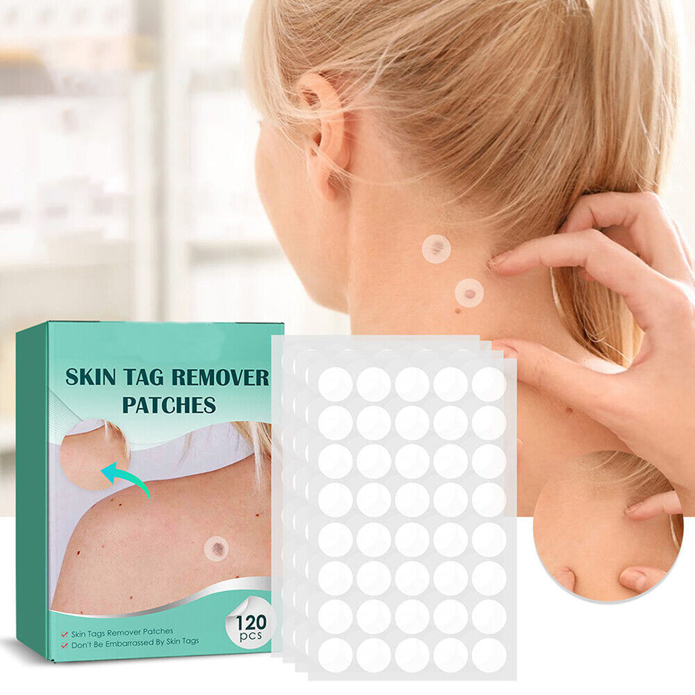 Patches pour élimination des taches cutanées et verrues avec hydrocolloïde – Indolore et discret – 120 pièces | Sulvida