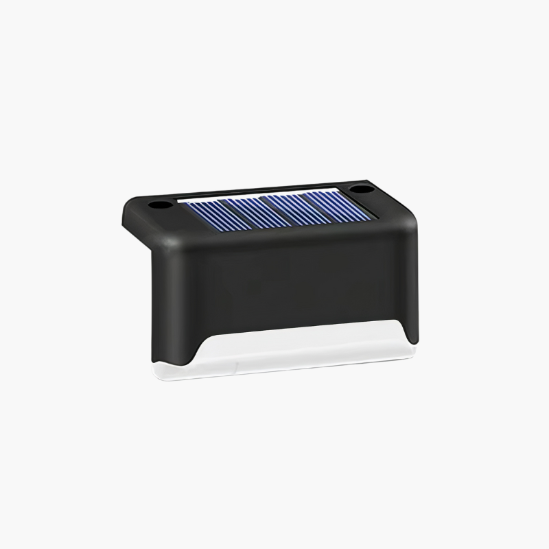 Lot de 5 lampes solaires LED pour allée, lumière blanc chaud, étanches, éclairage extérieur sans fil pour jardin, terrasse, entrée et chemin | Sulvida