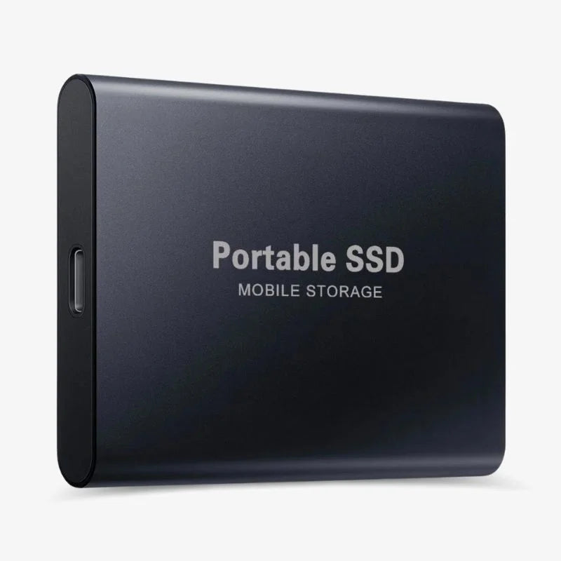 SSD externe 128 Go USB 3.1 Disque dur portable pour transfert rapide de données Plug-and-Play compatible Windows Mac Linux | Sulvida