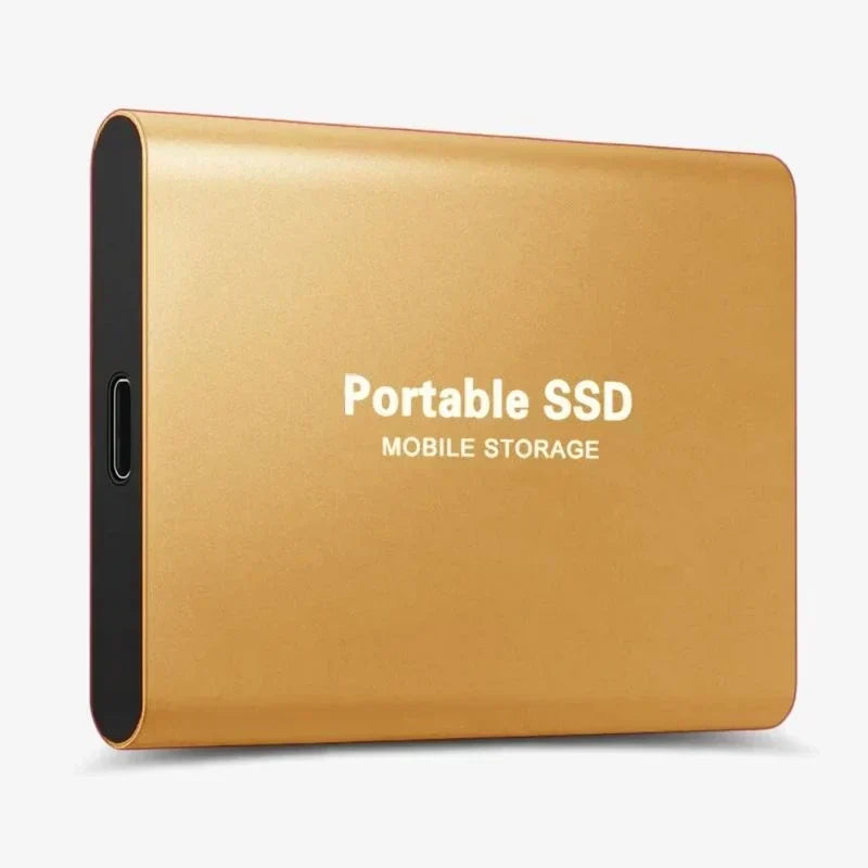 SSD externe 128 Go USB 3.1 Disque dur portable pour transfert rapide de données Plug-and-Play compatible Windows Mac Linux | Sulvida