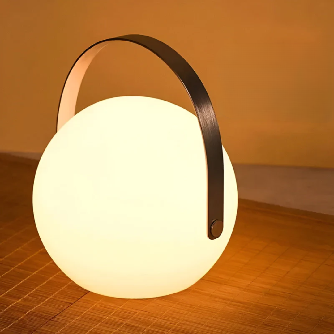 Lampe de table étanche rechargeable sans fil avec fonction de gradation et 3 niveaux de lumière | Sulvida