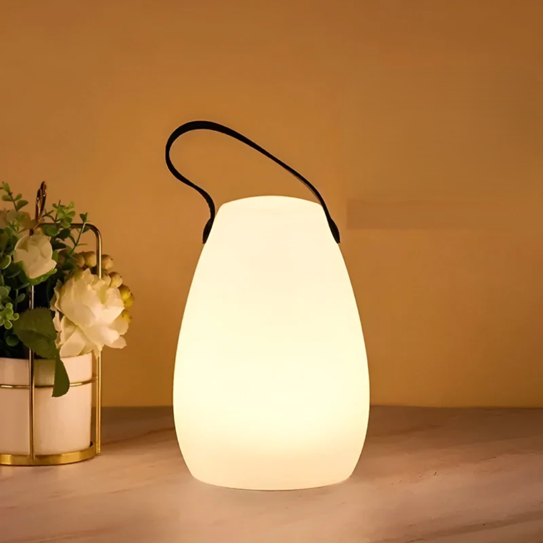 Lampe de table étanche rechargeable sans fil avec fonction de gradation et 3 niveaux de lumière | Sulvida