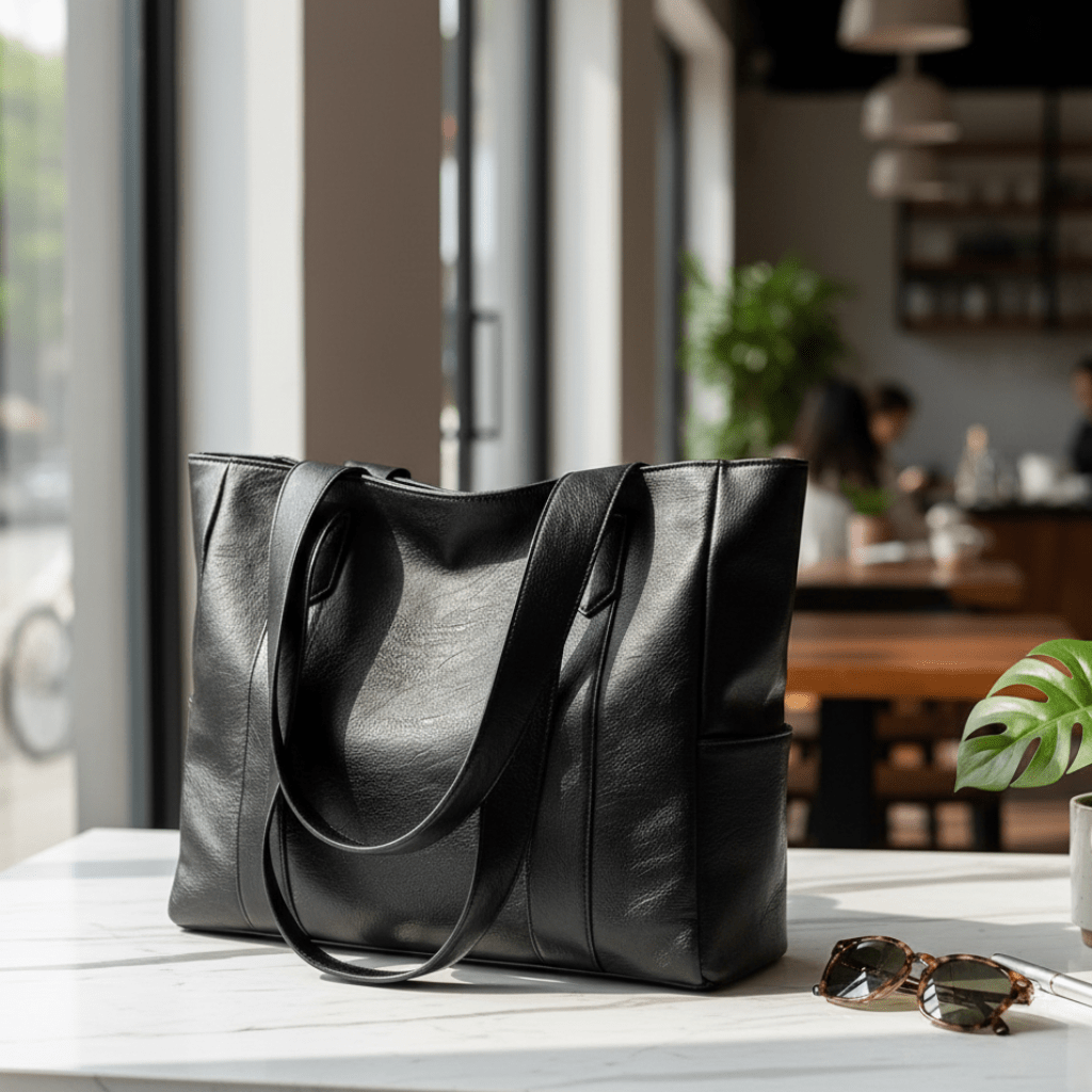 Sac à bandoulière en cuir avec charme rétro et finition souple – Sac à main compact pour usage quotidien | Sulvida