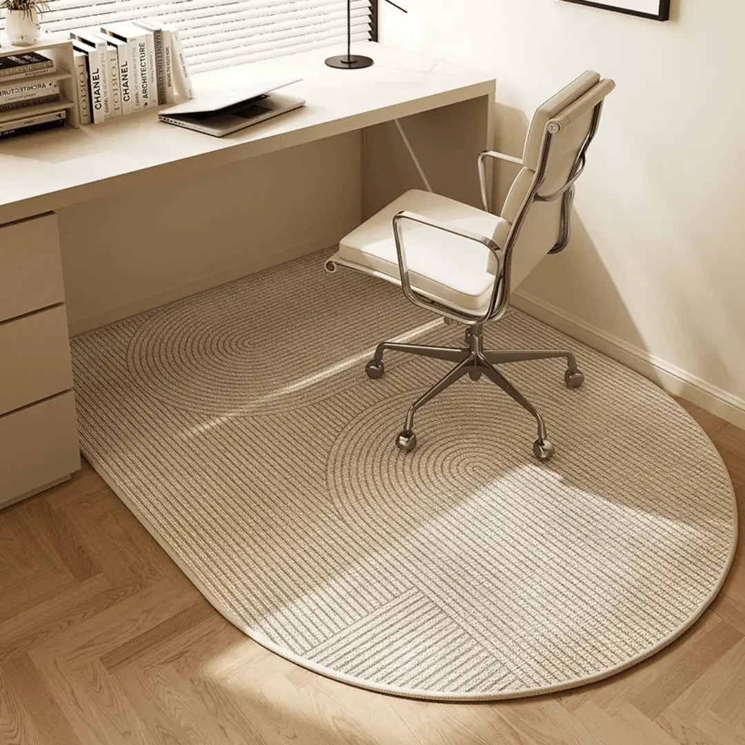 Tapis de chaise avec dessous antidérapant – Protège les sols contre les rayures et l’usure | Sulvida