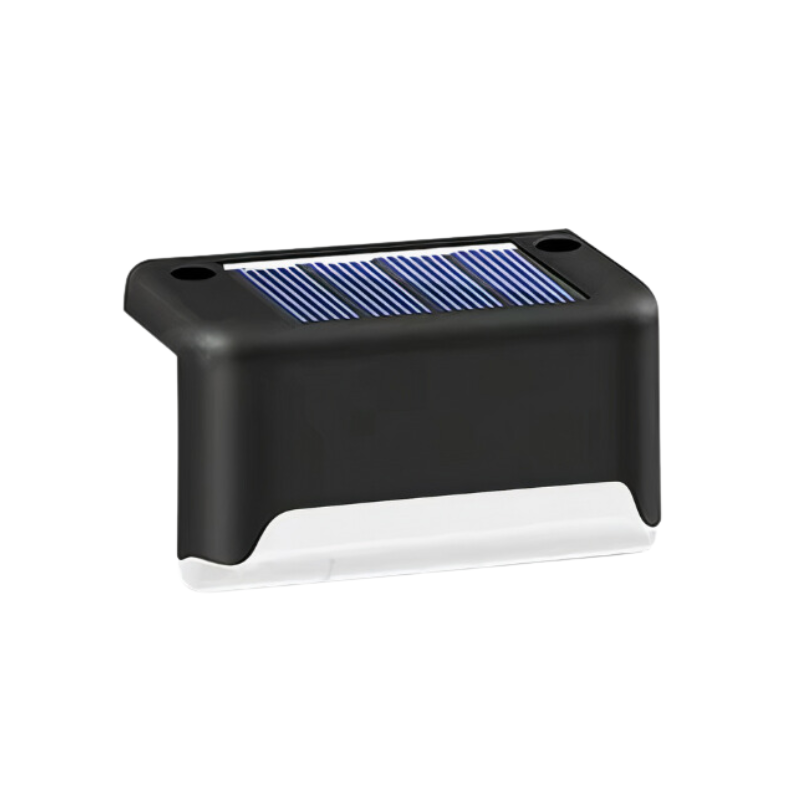 Lot de 5 lampes solaires LED pour allée, lumière blanc chaud, étanches, éclairage extérieur sans fil pour jardin, terrasse, entrée et chemin | Sulvida
