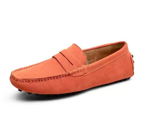 Mocassins pour hommes en daim, au style casual moderne et au design confortable pour un usage quotidien | Sulvida